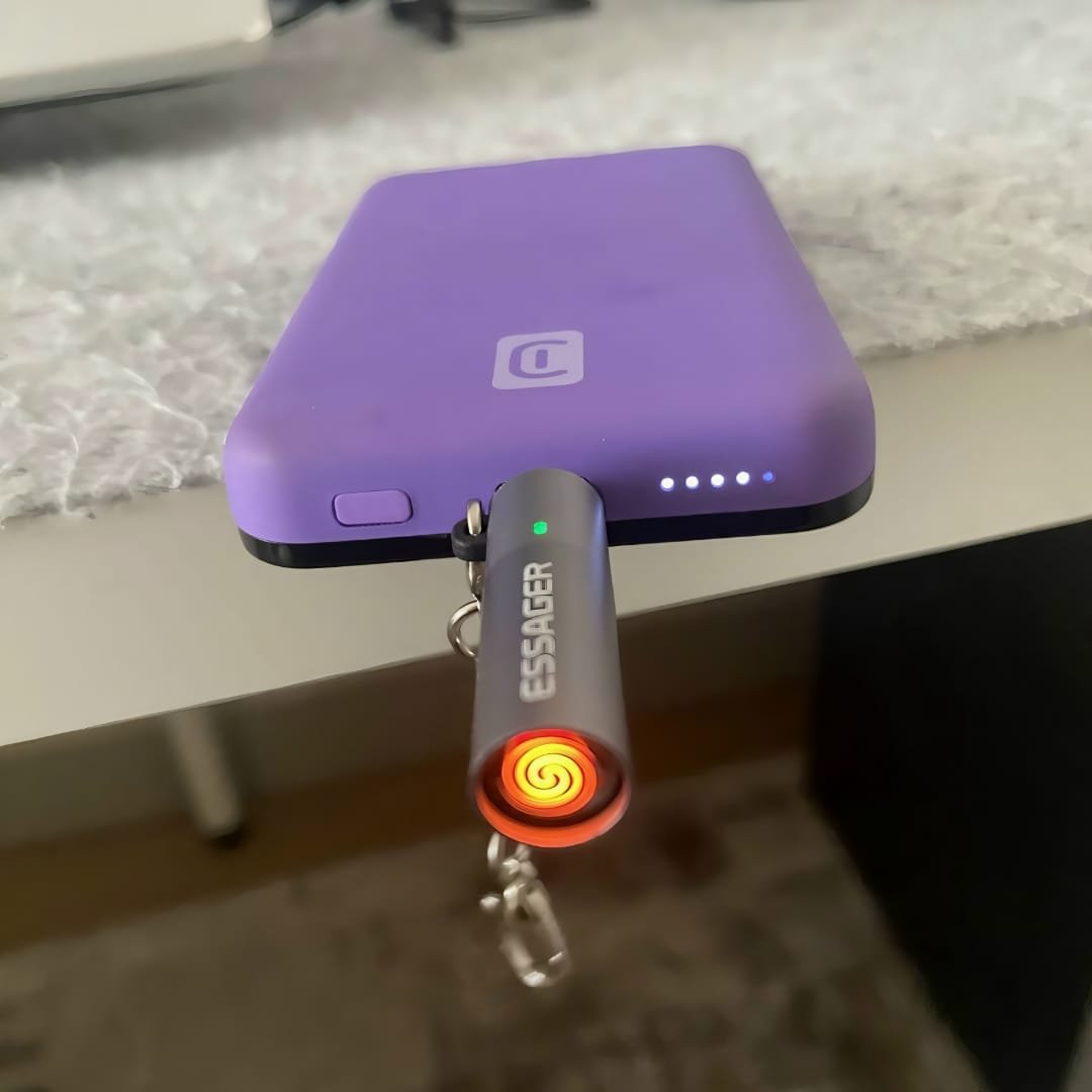 Electric USB Lighter-With Lanyard